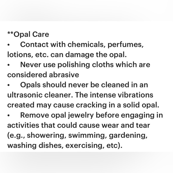 🎉Host Pick🎉 18k gold white fire opal necklace - Picture 8 of 9